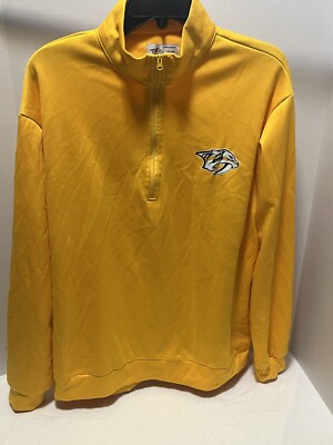 NHL Nashville Predators 25th Anniversary Loyal Legion 1/4 Zip Jacket  - Size L