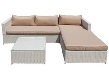 SALOTTO SET RATTAN ANGOLO RELAX MORNING completo