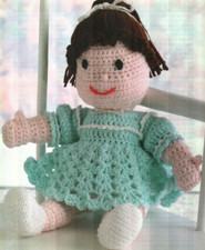 PRETTY PATTI  BABY BELINDA DOLLS TOYS CROCHET PATTERN INSTRUCTIONS