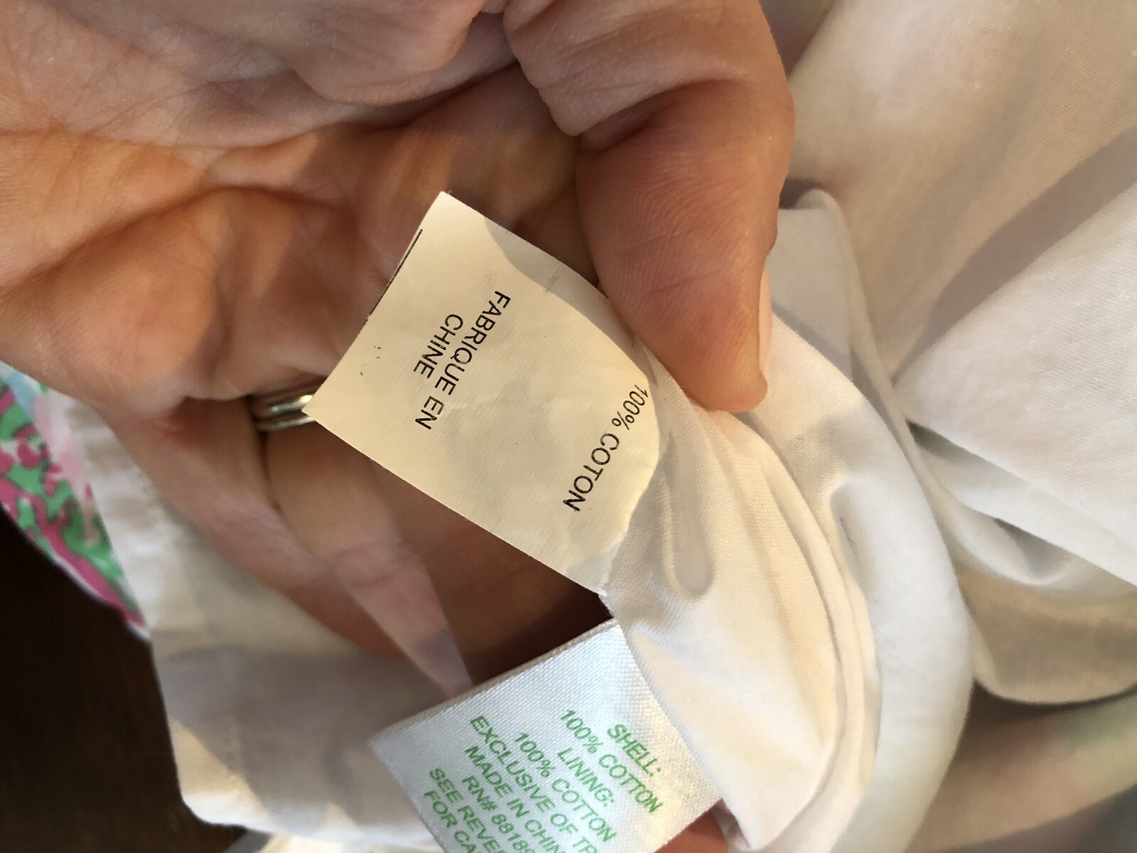 lilly pulitzer Delia Multi State Patch Dress Lace… - image 6