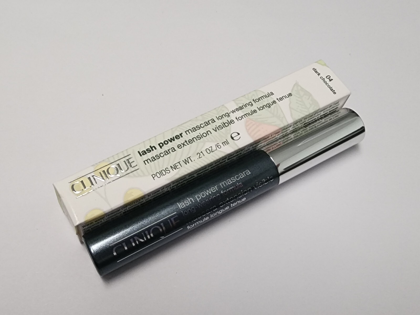 Clinique Lash Power Mascara Long-Wearing Formula 04 DARK CHOCOLATE Full Size
