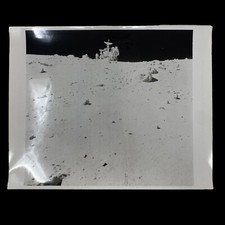VERY RARE Original 1972 Apollo 16 NASA Type 1 Lunar Photograph Taken on Moon 4