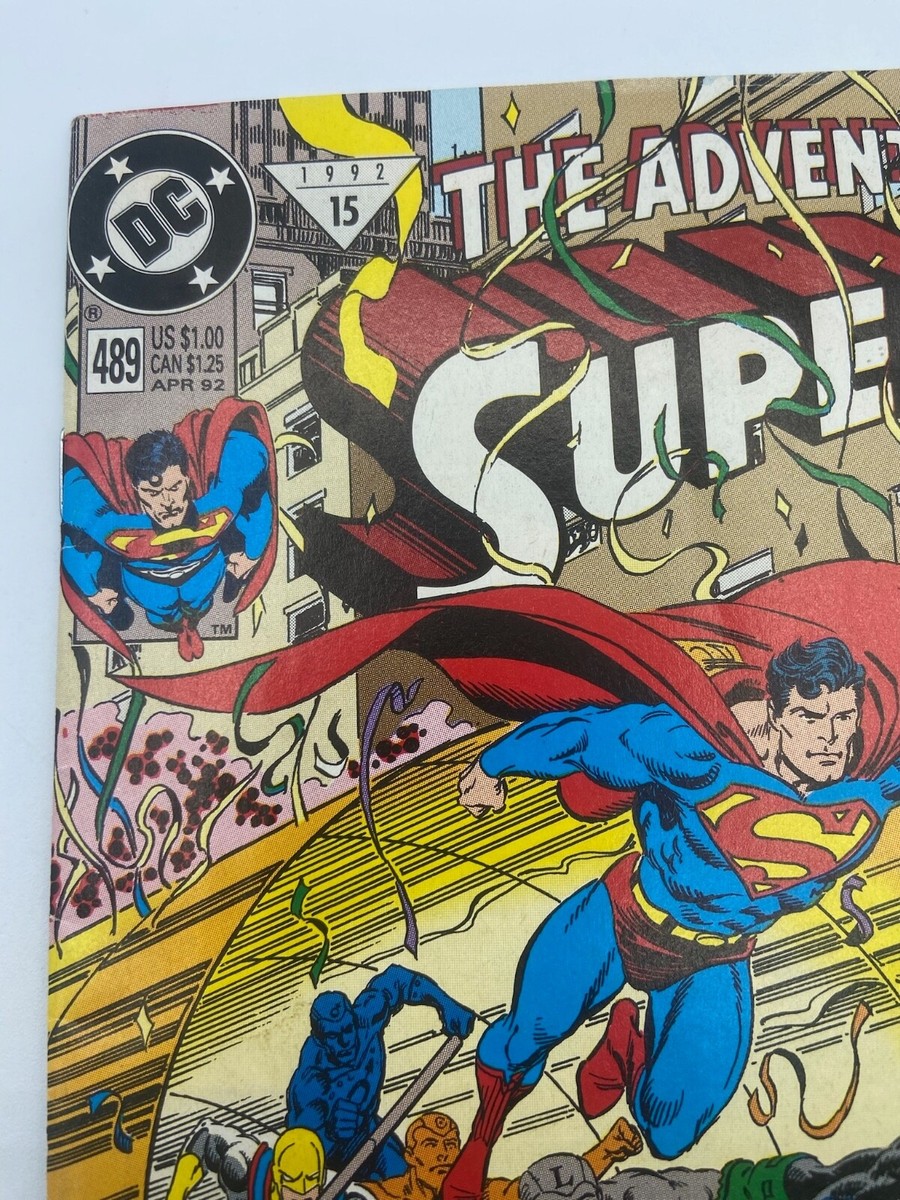Adventures of Superman No. 489, 1992 DC Comics | eBay