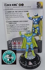 HeroClix Clock King 050 DC Masters of Time Su...