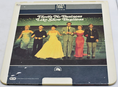 RCA CED VIDEODISC! - THERE'S NO BUSINESS LIKE SHOW BUSINESS FAST SHIP YES