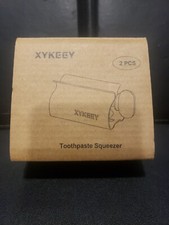 XYKEEY Toothpaste Tube Squeezer - Set of 2 Toothpaste Squeezer Rollers, Metal To