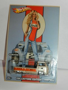 Hot wheels customs Team GULF Racing VW T2 Pick Up real ...