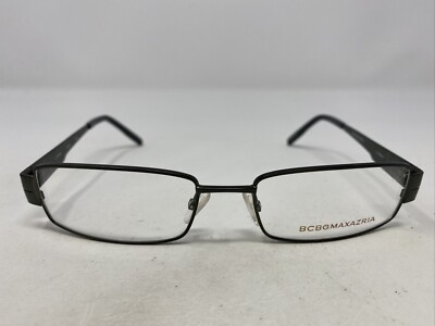 BCBG MAXAZRIA ALDO GRN 54-18-140 Olive Green Full Rim Eyeglasses Frame G631
