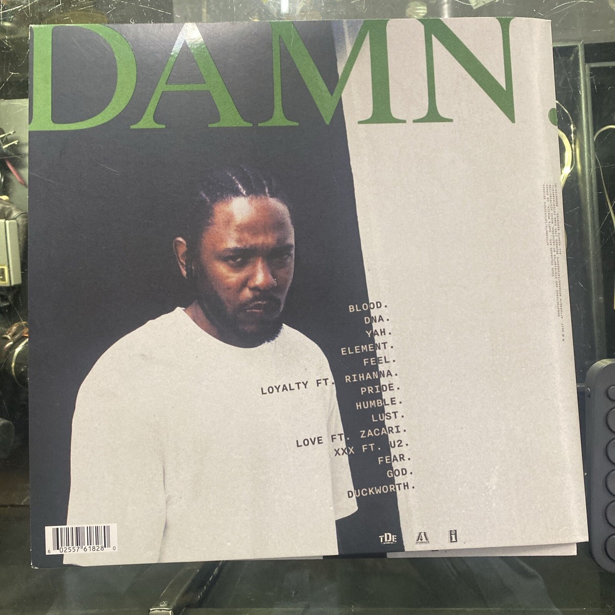 Kendrick Lamar DAMN. クリアレッドレコード　サイン入り Kendrick Lamar Signed DAMN. Vinyl Album JSA COA Mr. Morale