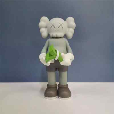 Kaws Companion Counting Money Action Figure Statue 12in Art Decor Gift for Fans