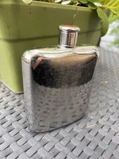 John Jameson & Son Vintage Limited 6oz Irish Whiskey Flask JJ&S Screw Top Flaws