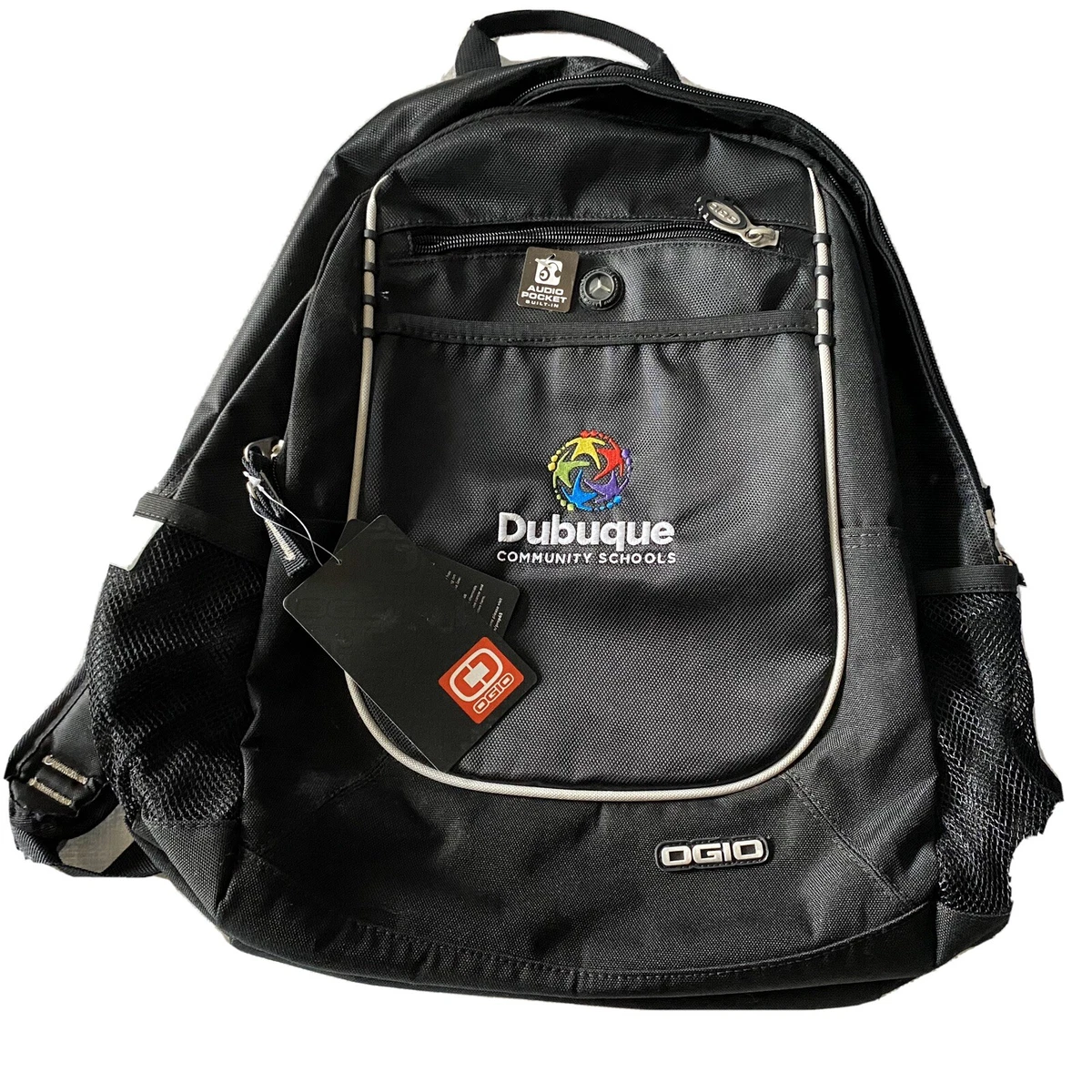 New OGIO Carbon Backpack Black Backpack Dubuque Iowa Schools