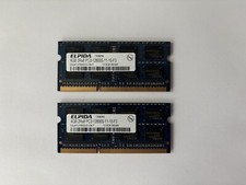 2x Elpida 4GB 2Rx8 PC3-12800S DDR3 RAM 8GB Total MacBook Pro Laptop Memory Kit