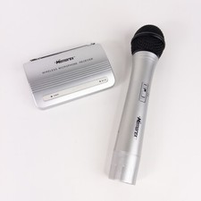 Memorex Wireless Vocal Microphone Mka381 W Patch Cable And Ac Adapter - Tested