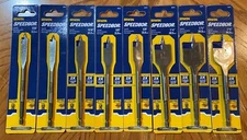 IRWIN SPEEDBOR Spade Bits 7/16” Up To 1-3/8” Lot Of Eight (8) NIB AWESOME