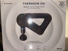 Therabody Theragun Elite Massage Gun w/ 5 Attachments  Travel Bag