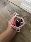 Littlest Pet Shop LPS Mixed Pet Figure Lot w/ Accessories, Bathtub & Bag — photo 3