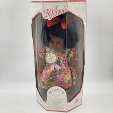 Zapf Creation Monique 46cm Soft Doll Sleeping Eyes Black Doll 1987 Boxed