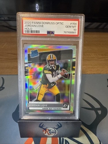 2020 Panini Donruss Optic - Rated Rookies Jordan Love #154 Holo Prizm (RC)