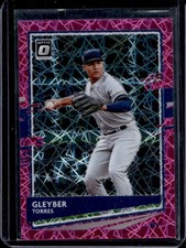 2020 Panini Donruss Optic Gleyber Torres Pink Velocity #/199 Yankees