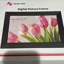 Frameo 10.1 " WiFi Digital Touch Screen Picture Frame, 1280x800 HD Model 102K