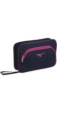 MIZUNO Table Tennis Soft Case 2 Pieces 83JD3010 Navy x Pink