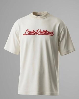 は*う様 Louis Vuitton Nigo Embroidered Mock Louis Vuitton x Nigo Embroidered Mockneck Tee | eBay