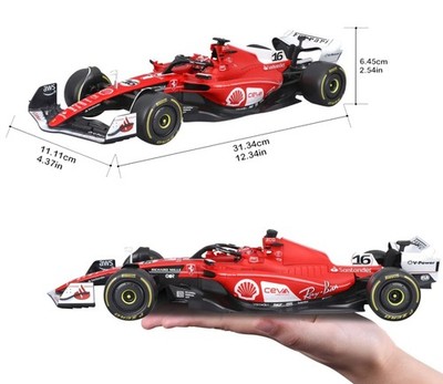Bburago 1:18 Formula F1 Racing Die-Cast Car, Ferrari, Red Bull