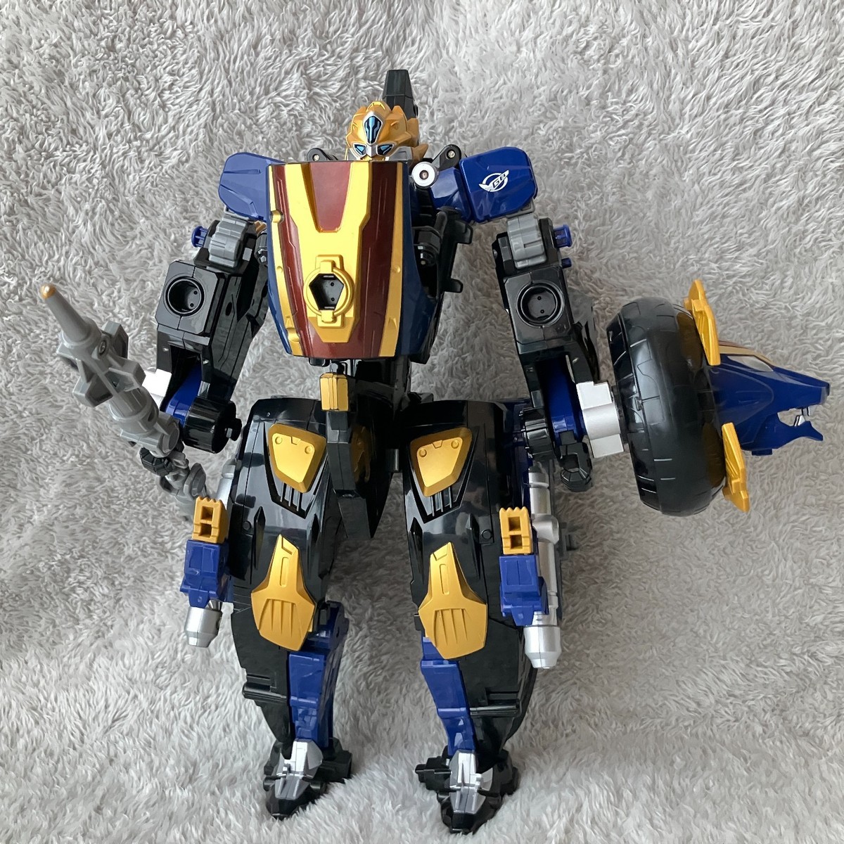BANDAI DX Megazord Power Rangers BEAST MORPHERS Sentai Go-Busters