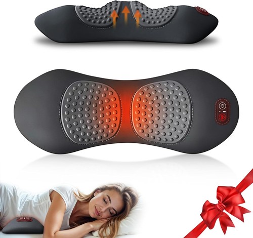 3 in1 Rechargeable Electric Lumbar Support Pillow Adjustable Height, Heat #1669J