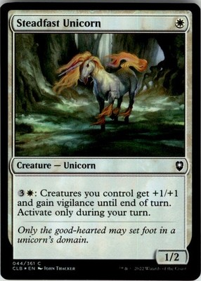 2026 The List Reprints Steadfast Unicorn Common #044/361
