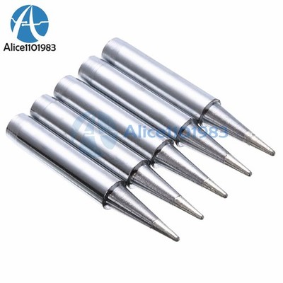 10pcs 900M-T-B 936 Replace Pencil Soldering Solder Iron Tip for 936/937/938/969 