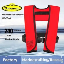 150N Auto Manual Inflatable Life Jacket Adult PFD Boating Fishing Vest