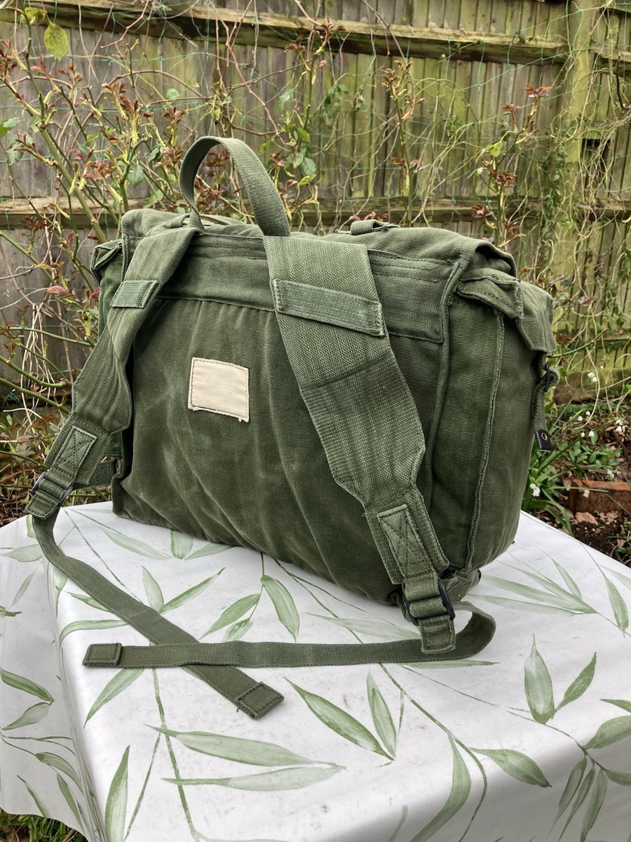 British Army 58 Pattern Large Pack Rucksack Converted Green Cotton