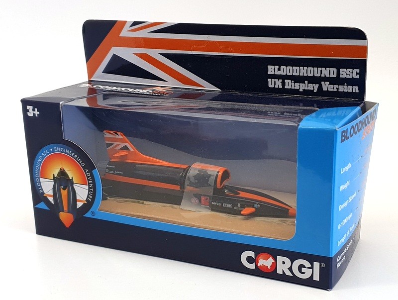 額縁 Bloodhound SSC Corgi TY81001 Bloodhound SSC UK Display Version for sale online | eBay