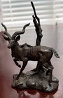 Greater Kudu The Franklin Mint Bronze Figure Polland 1976 African Animal Series — photo 8