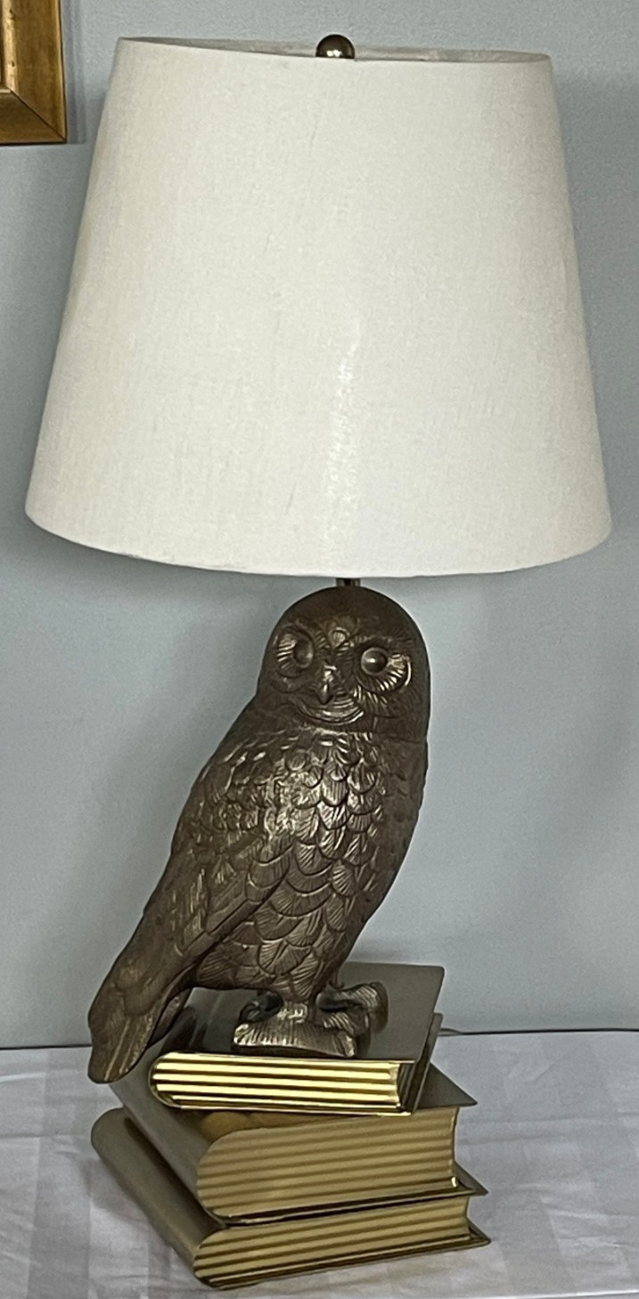 Pottery Barn Teen Hedwig The Owl Table Lamp Harry Potter, Tested Works w/ Shade