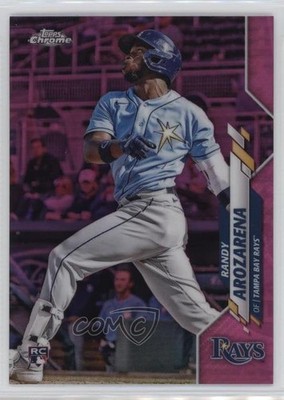 2020 Topps Chrome Update Target Pink Refractor Randy Arozarena Rookie RC sy5