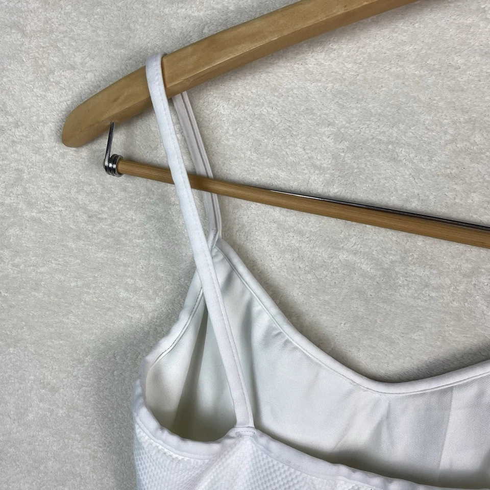 Oscar De La Renta De Colección EE. UU. 80 Traje de Baño de Una Pieza Blanco Talla 12 Foto 4 de 4