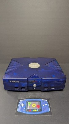Original Microsoft Xbox Console Ice Blue Halo 2 Canadian Edition