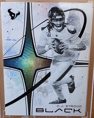 2025 Panini Black - CJ Stroud White Knight SSP Case Hit Houston Texans (Read!)