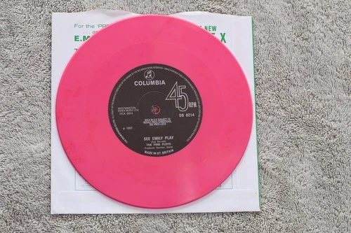 The Pink Floyd  - See Emily Play -  PINK VINYL RSD? 7"