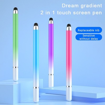 2 In 1 Stylus Pen For Cellphone Tablet Capacitive Touch Pencil Drawing Pencil