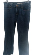 DKNY Jeans Womens 8R/R Blue Denim Bootcut Mid Rise Dark Wash Stretch Casual