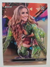 2021 Topps Finest WWE Refractor Aliyah #75