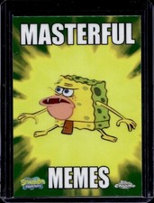 2025 Topps Chrome SpongeBob Squarepants SpongeGar Masterful Memes #MM-3