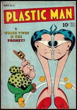 Quality - PLASTIC MAN 1943-56 22 - Grade 5.5 - Comic Book