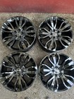 GENUINE RANGE ROVER SPORT L320 STYLE 5007 21 INCH GLOSS BLACK ALLOY WHEELS X4