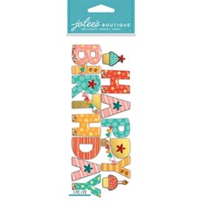 Jolees E5060532 Jolee's Boutique Dimensional Stickers-Happy Birthday