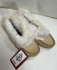 Bastien Industries Hiawatha Moccasins Style 3642 Women's Size 10